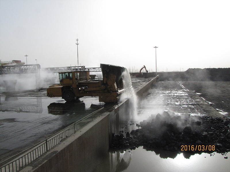  Copper Smelting Slow Cooling Slag Dumping Site