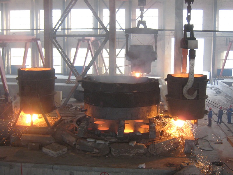  Three Furnace Casting Site