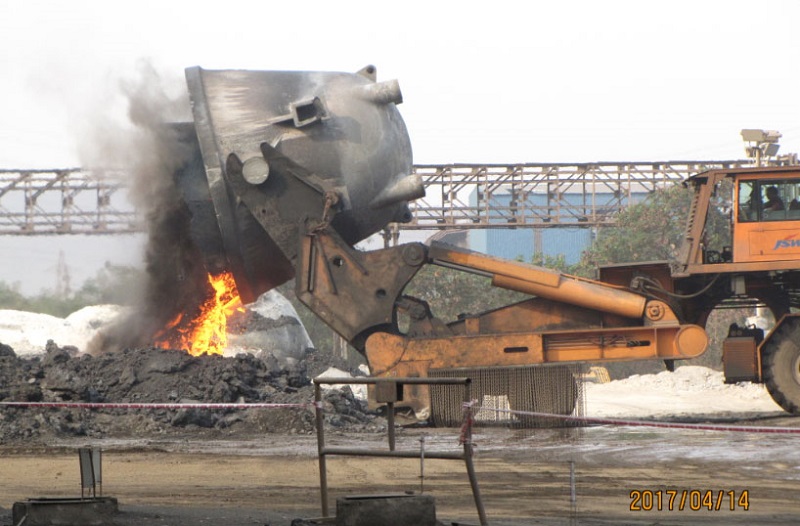 Steel Plant Dumping Site