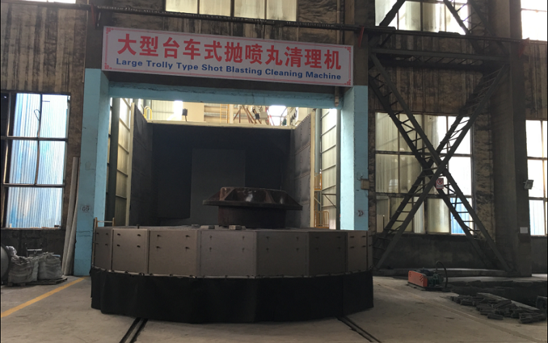 Short Blasting Cleaning Machine